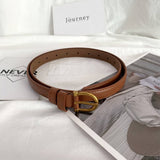 RETRO FASHION SIMPLE DECORATIVE THIN BELT_CWABE0662