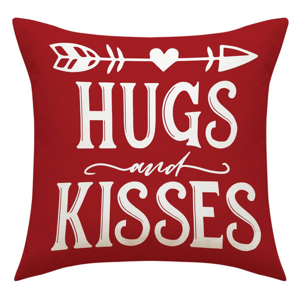HOME VALENTINES DAY LINEN THROW PILLOW COVER_CWMM0773