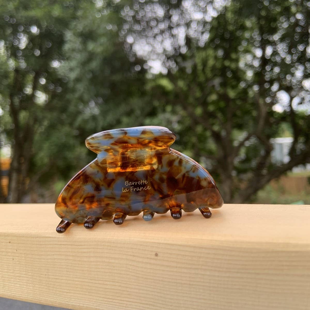 FLORAL ACETATE YUANBAO HAIR CLAW CUTE DAILY CLIP_CWAHA2160