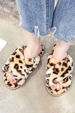 CROSS STRAP FLUFFY CASUAL SLIPPERS_CWSHS199
