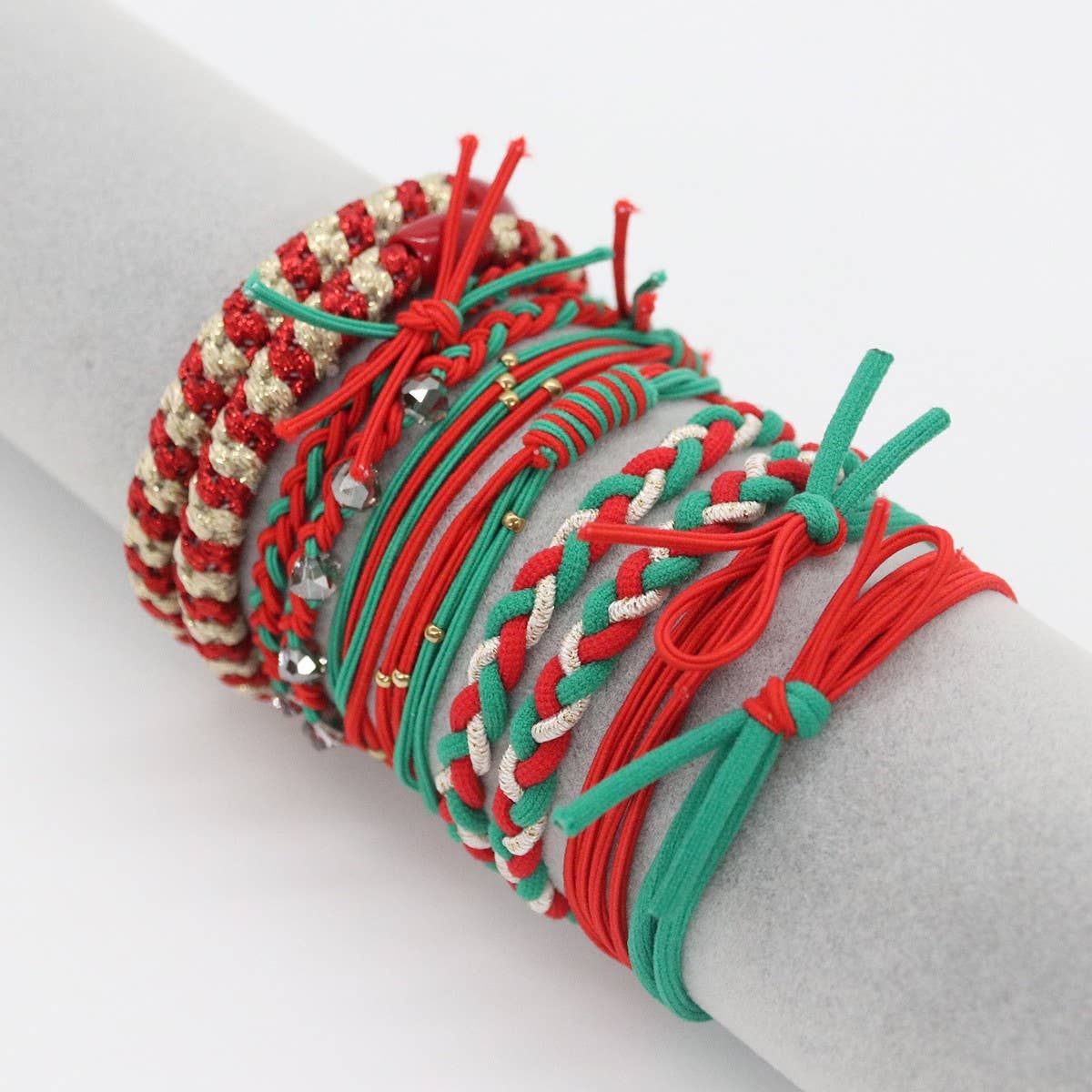 CHRISTMAS NEW CARD SET HAIR SCRUNCHIES_CWAHA2718