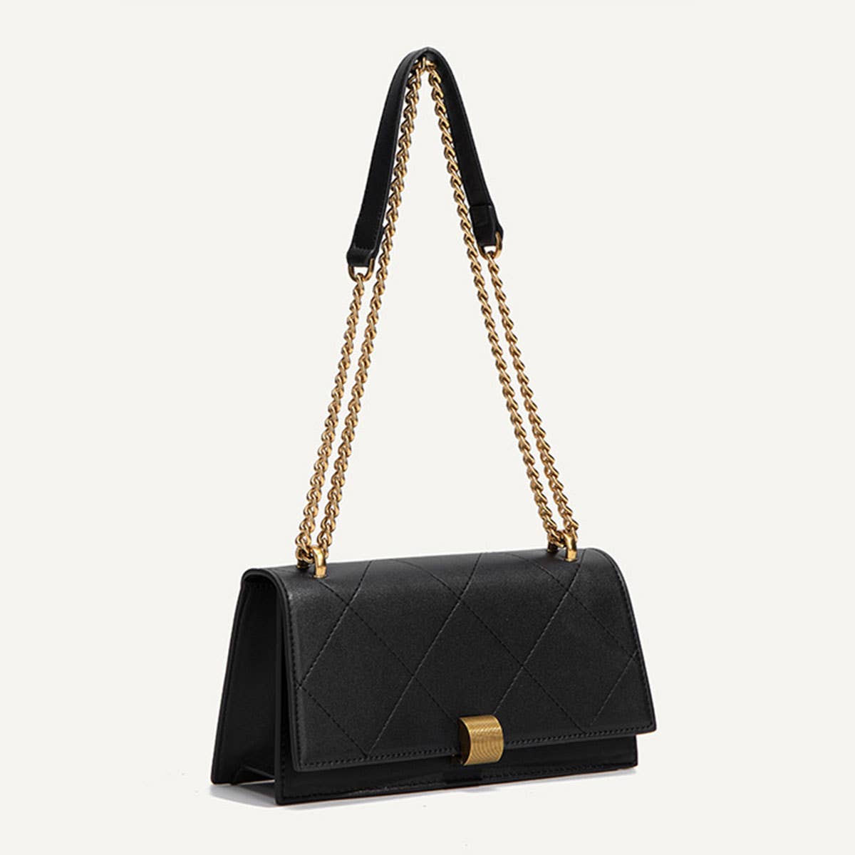 QUILTING DANDY SQUARE SHOULDER BAG PURSE_CWAB0007