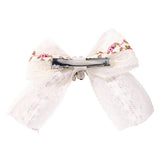 CHILDRENS LACE MESH BOW HAIRPIN_CWAHA2361