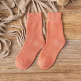 Winter Plus Velvet Thick Warm Terry Mid-Tube Socks_Cwms1391
