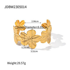 BEACH FLOWERS LIGHT LUXURY AND VERSATILE EARRINGS_CWAJE1358