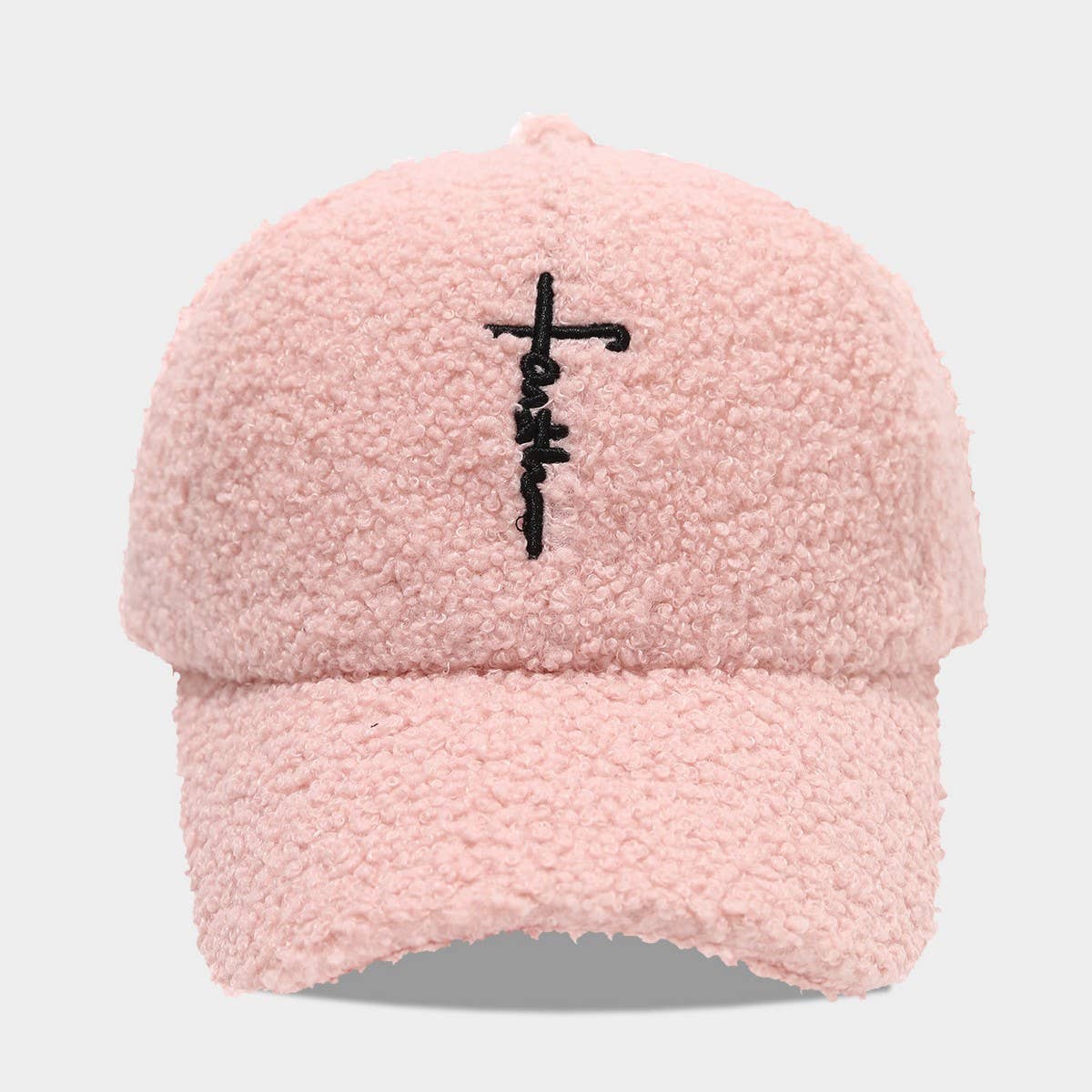 Women Warm Sherpa Fleece Winter Baseball Cap Hat_Cwah04770
