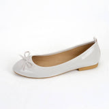 FLAT BOTTOM SOFT LEATHER BOW CASUAL WOMEN SHOES_CWSHF0021