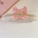 COLORBLOCK BOW ACETATE HAIR CLAW SWEET CHIC CLIP_CWAHA1341