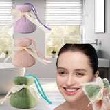 BATH POUF THICKENED TWO COLOR BATH BALL_CWMM3368