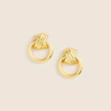 18K GOLD PLATED IRREGULAR GEOMETRIC EARRINGS_CWAJE4991