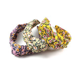 FLORAL KNOTTED WIDE BRIMMED HEADBAND_CWAHA0979