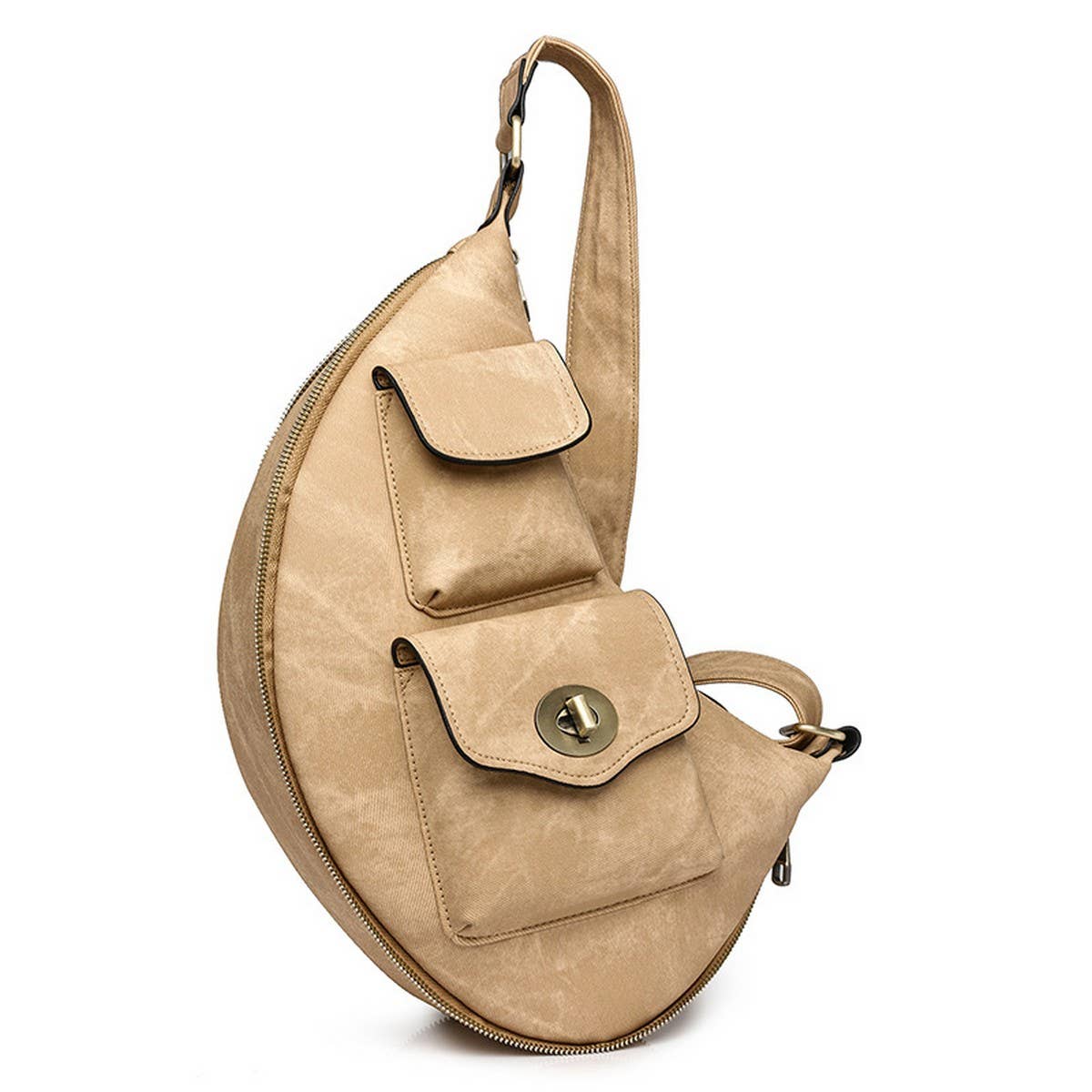 LARGE CAPACITY WOMENS WAIST BAG CROSSBODY BAG_CWAB2869