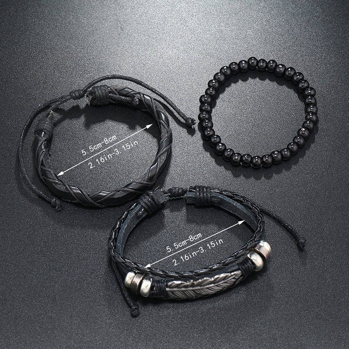 NEW SIMPLE HAND WOVEN ALLOY BRACELET_CWMM4525