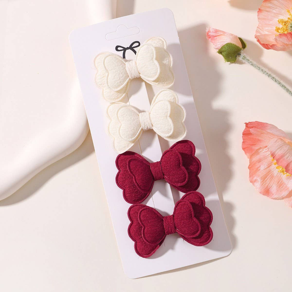 DOUBLE LAYER BUTTERFLY HAIR CLIP SET FOR KIDS_CWAHA6707
