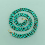 47IN ACRYLIC DIAMOND BAG STRAP COLORFUL CHAIN_CWMM5058