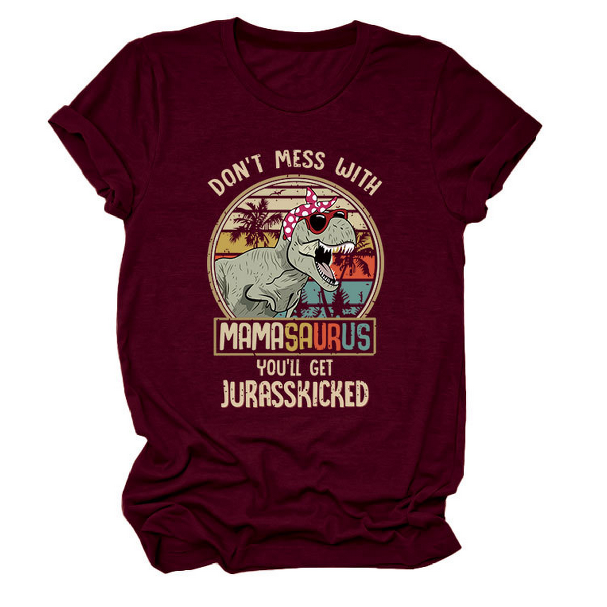 STYLISH WOMENS TEE DONT MESS WITH PRINT_CWTTS1524