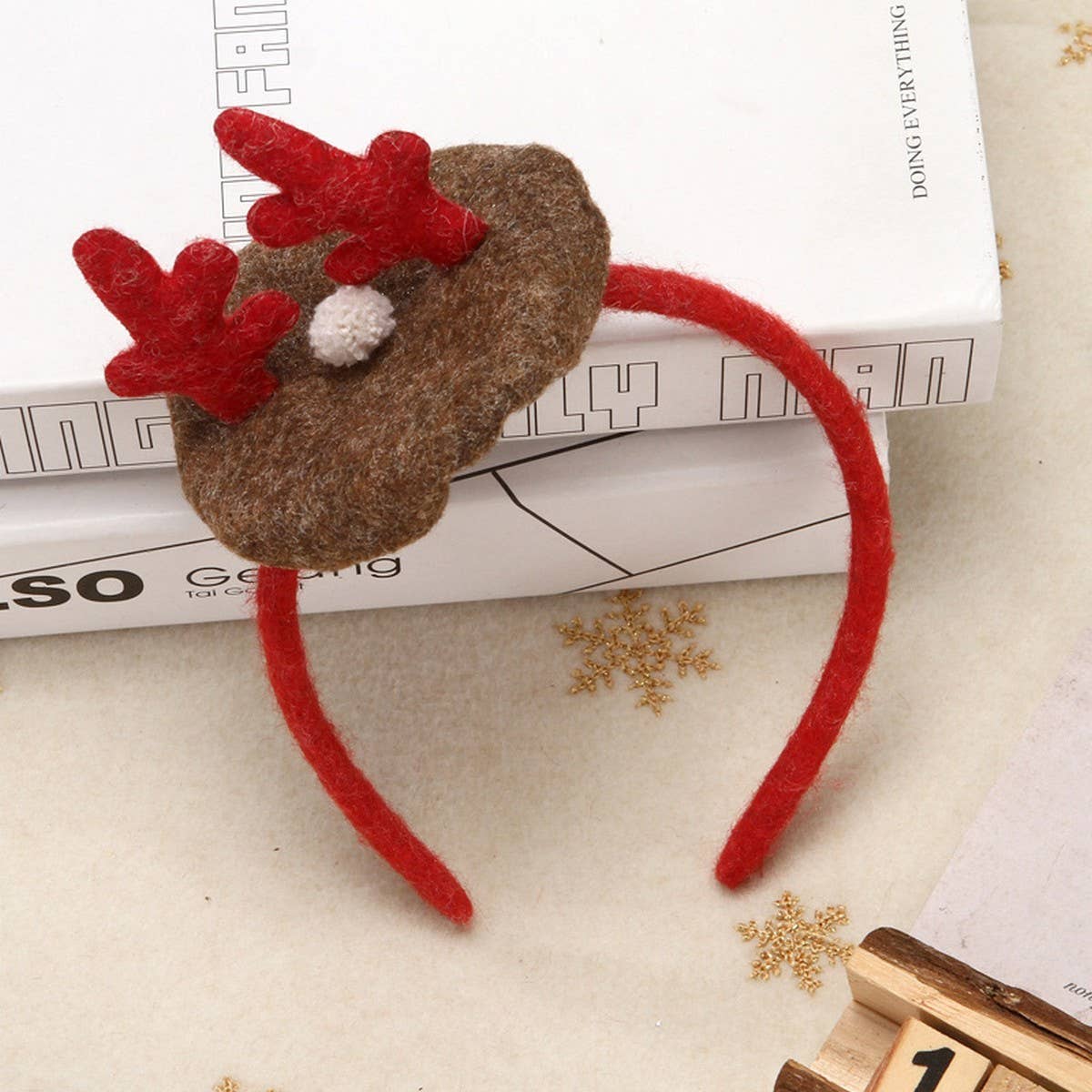 HAT CUTE PHOTO PHOTO DEER ANTLER HAT HEADBAND_CWAHA3418