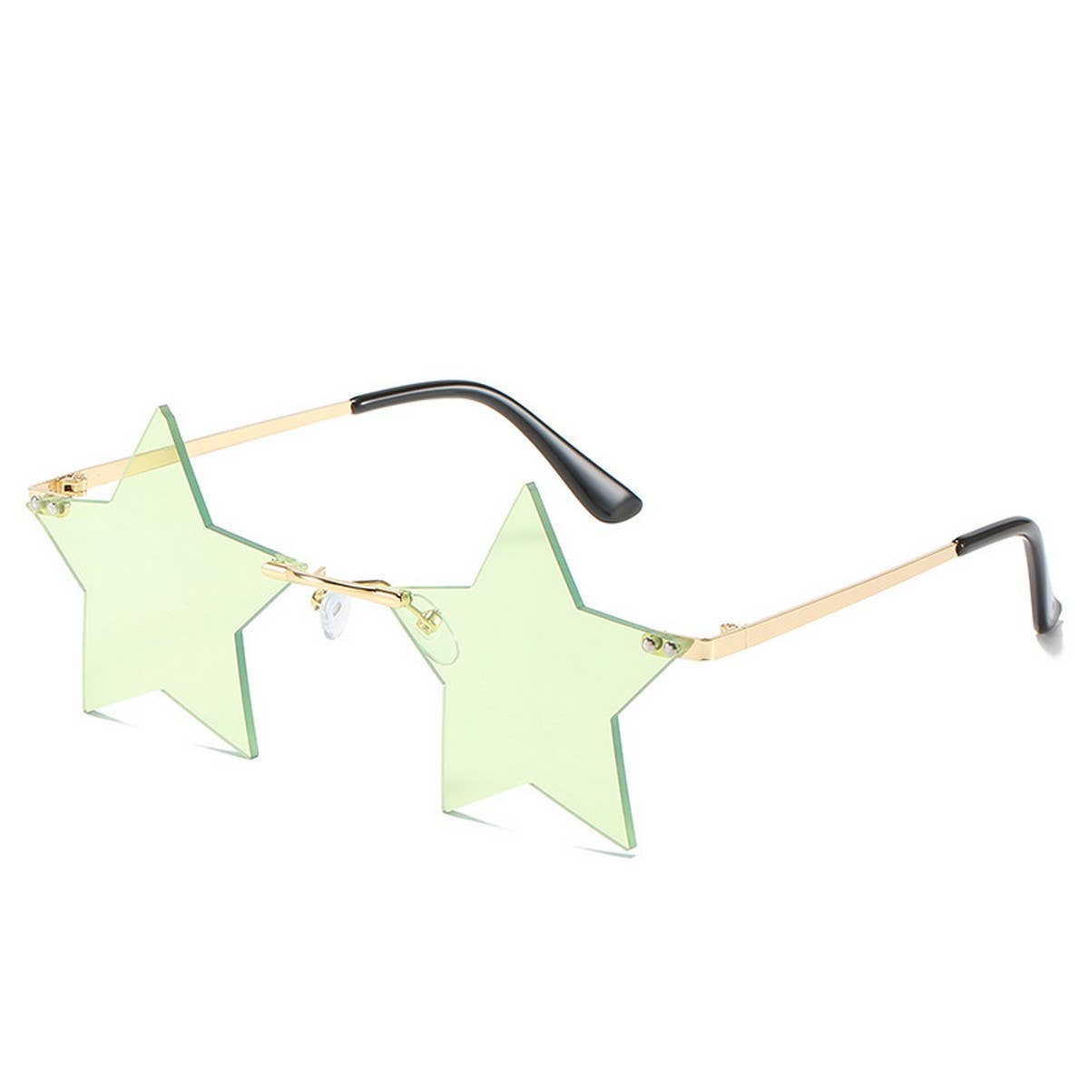 FIVE POINTED STAR SUNGLASSES FRAMELESS SUNGLASSES_CWASG0721