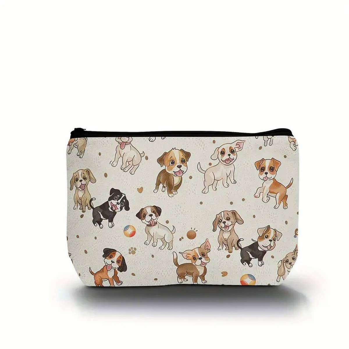 CARTOON PUPPY PATTERN COSMETIC BAG_CWAB2272