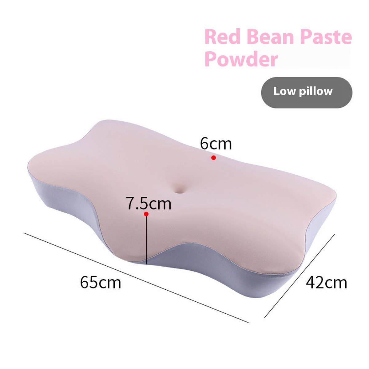 HIGH SUPPORT MEMORY FOAM PILLOW SLOW REBOUND_CWMM8083