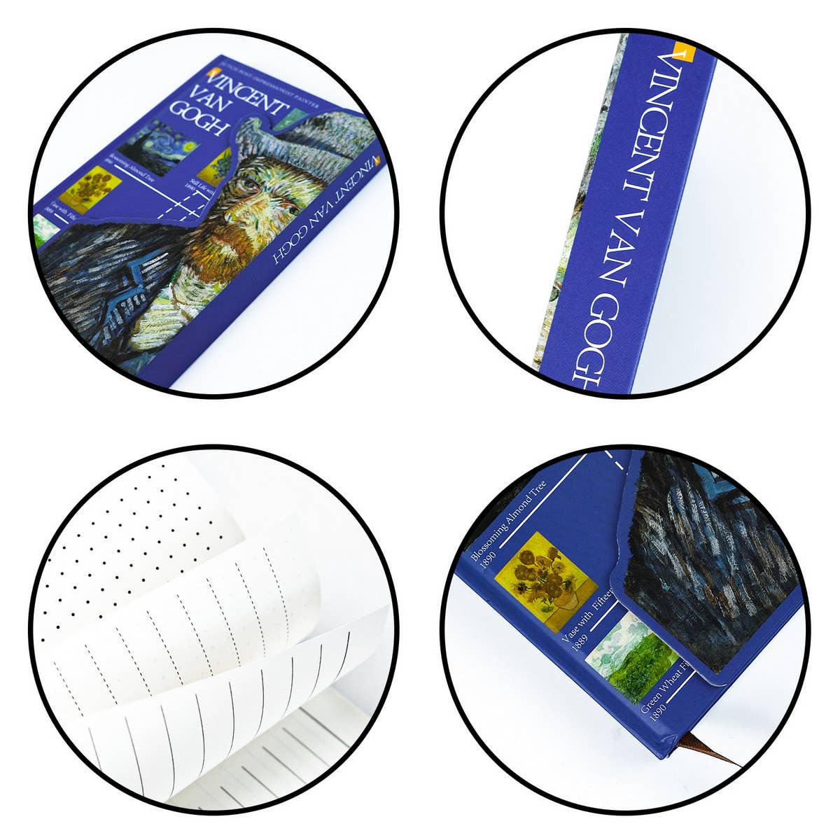 OIL PAINTING VAN GOGH PORTRAIT PORTABLE NOTEBOOK_CWMM1846