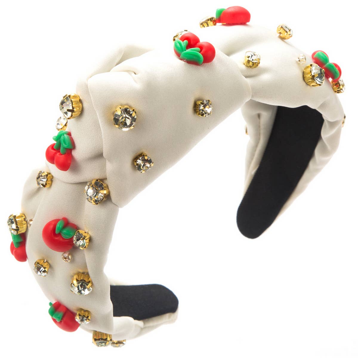 HAND SEWN RHINESTONE HEADBAND_CWAHA1782