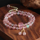 Design A Fringed Fashionable Double-Loop Bracelet