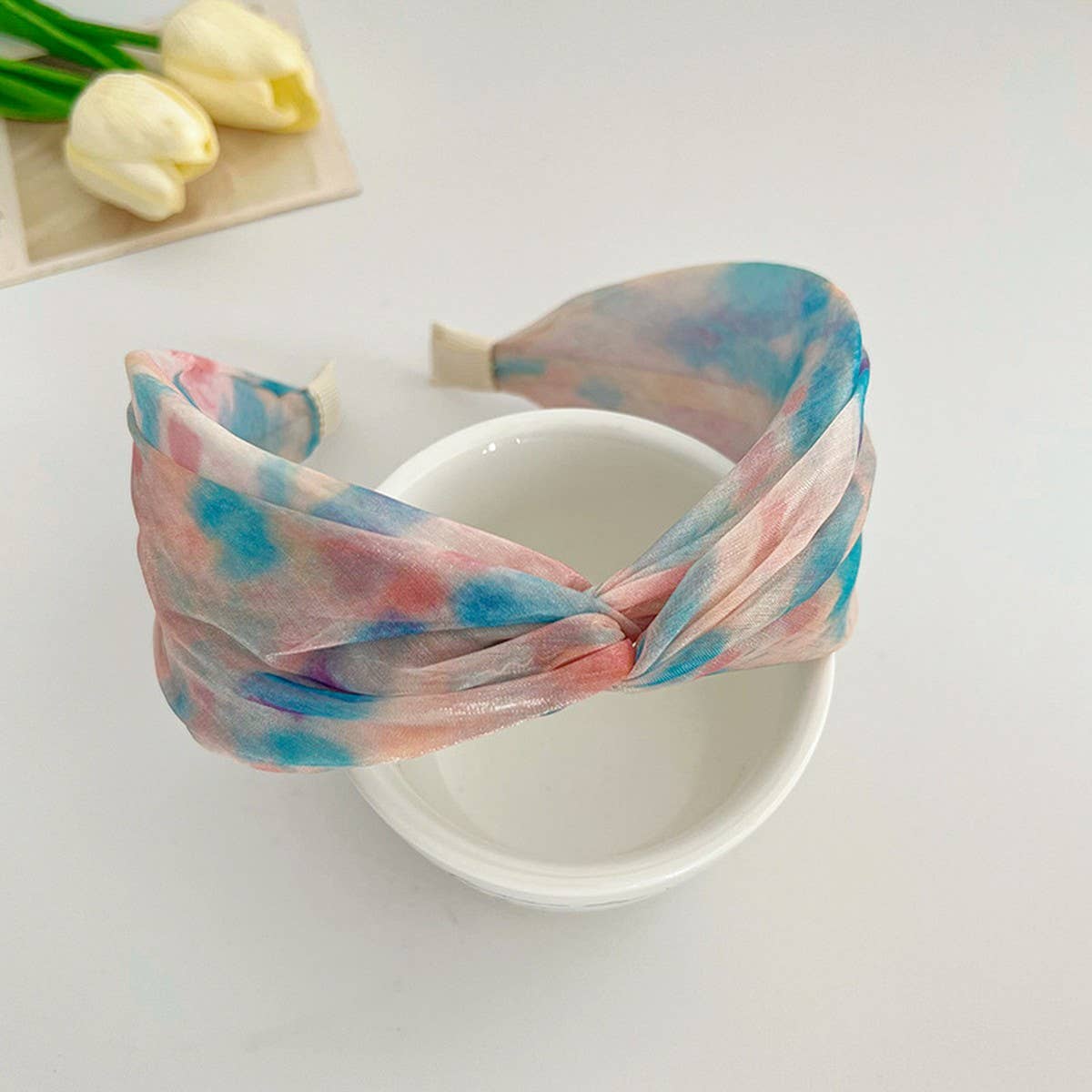 SUMMER FLORAL SWEET TIE DYE HEADBANDS_CWAHA1147
