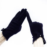 Womens Fashion Bow Touch Screen Gloves_Cwmm1555