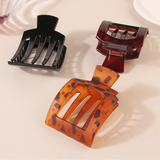 PC SQUARE HAIR CLIP ELEGANT UPDO CLAW_CWAHA6517