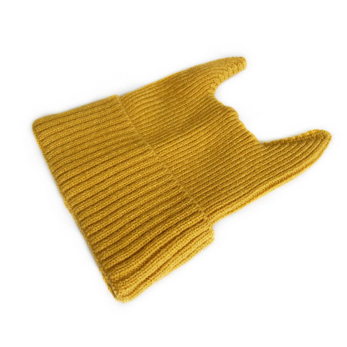 2 6 YEARS OLD SOLID COLOR CUTE HORN KNITTED HAT_CWAH2066