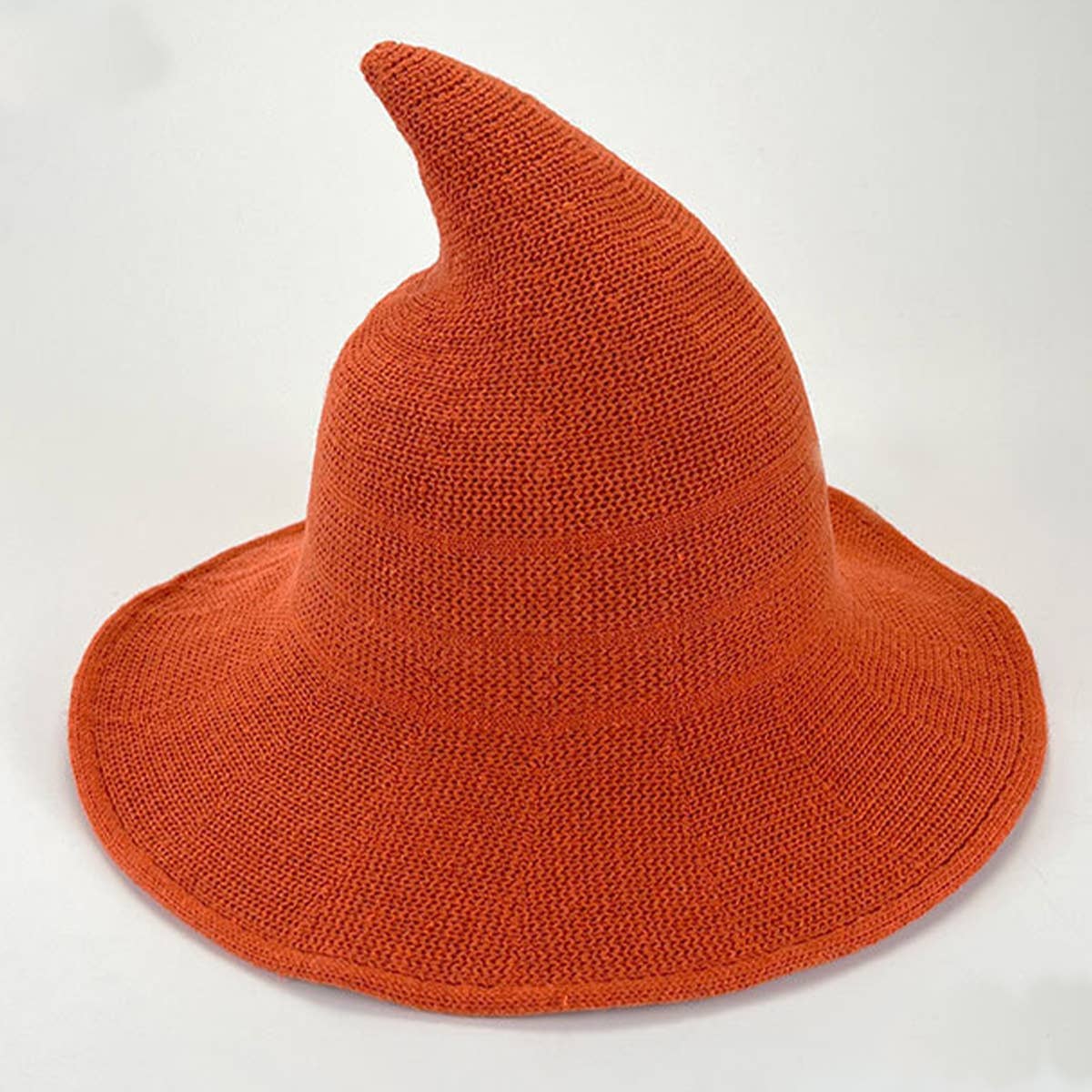 Halloween Character Wool Wizard Hat With Big Brim