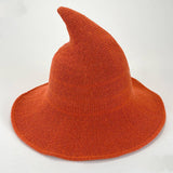 Halloween Character Wool Wizard Hat With Big Brim
