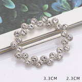 OVAL DIAMOND BORDER SCARF RING WITH NO UPKEEP_CWMM2127