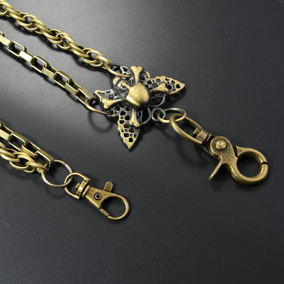 CREATIVE RETRO SKULL MULTI LAYER TROUSER CHAIN_CWMM4880