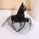 Cwah4058_Carnival Party Halloween Dance Witch Hat Headband