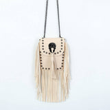 Cwab4543_Rivet Tassel Chain Shoulder Crossbody Bag