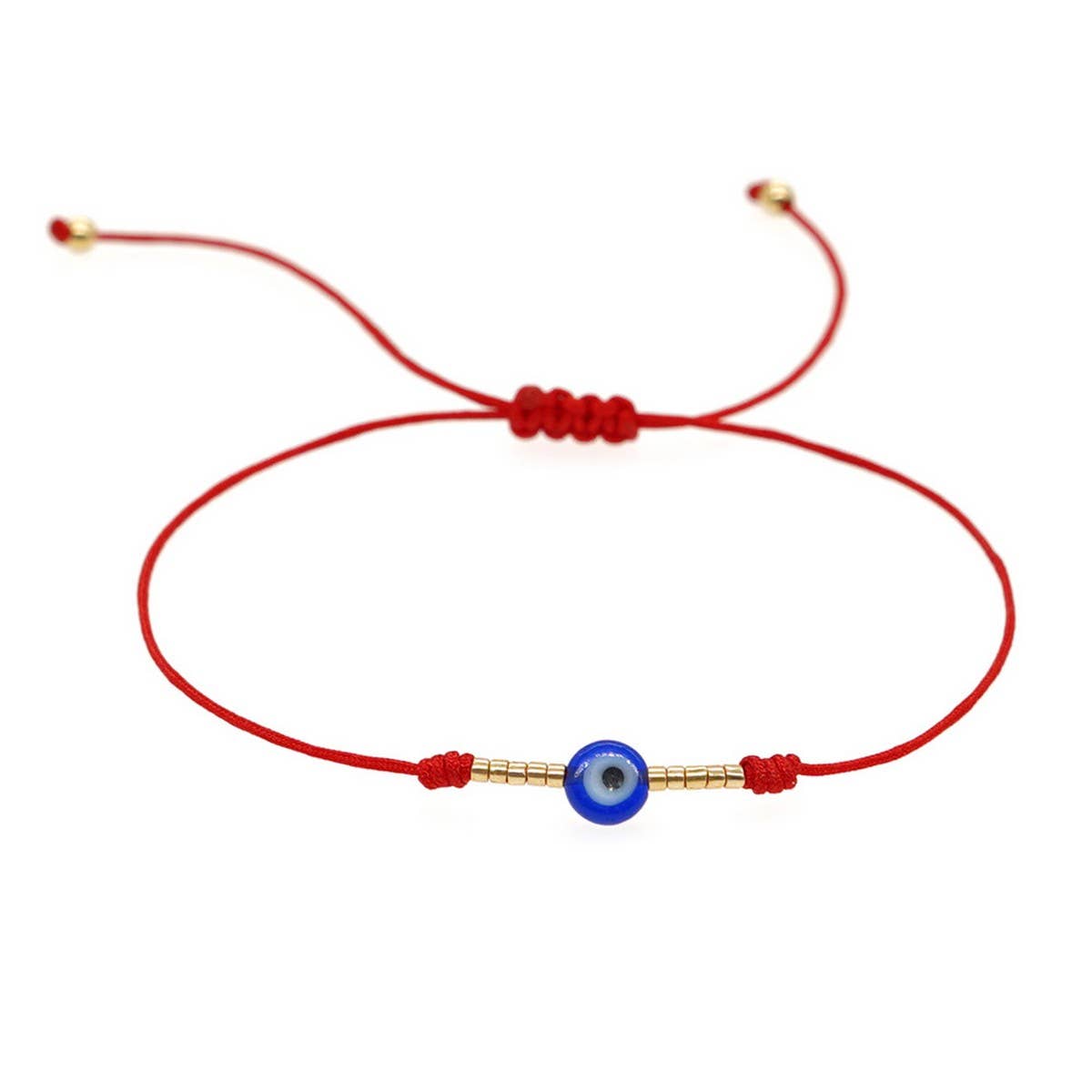 Vintage Miyuki Gold Millet Bead Bracelet_Cwab4636