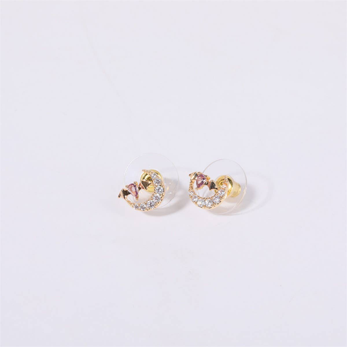 HALLOWEEN DEVIL SPIDER WITCH BAT HEART EARRINGS_CWAJE5085