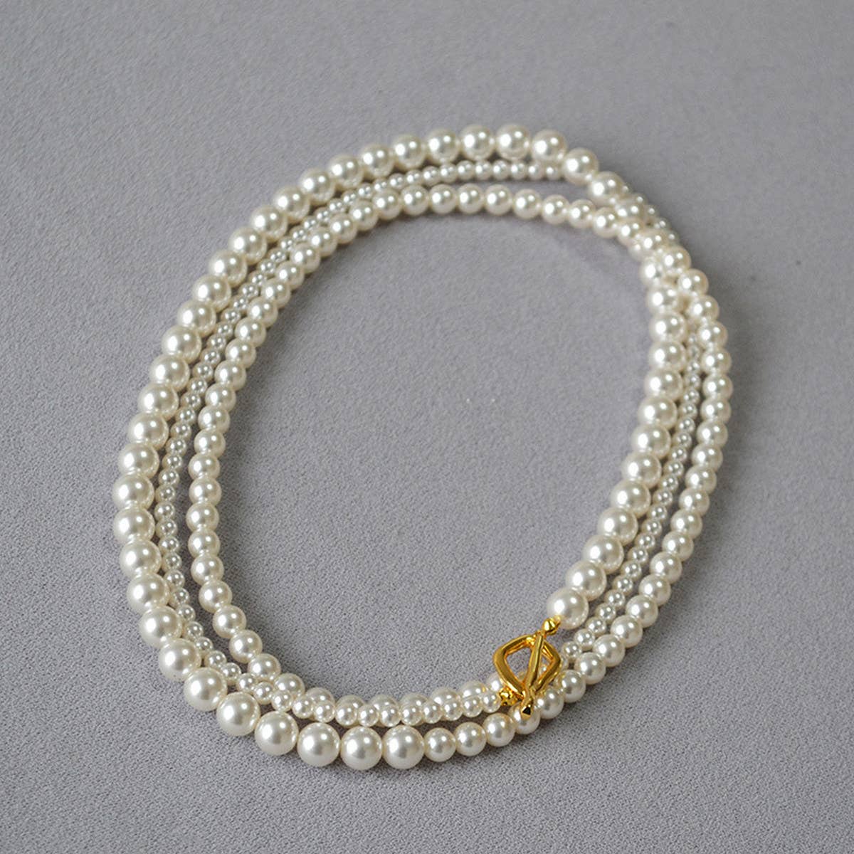 FASHION ROUND PEARL BEADED NECKLACE_CWAJE2129