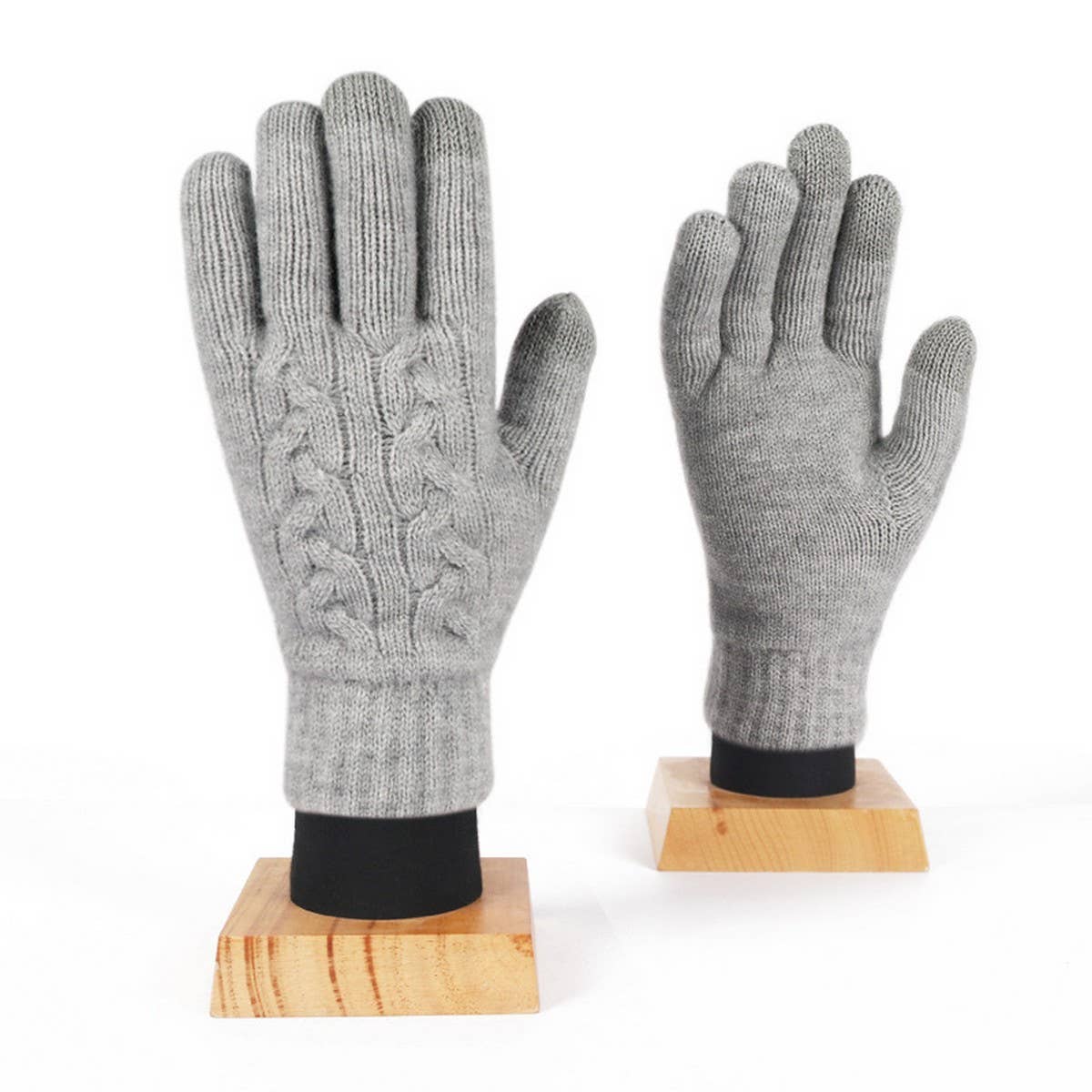 Winter Women'S Touch Screen Knitted Gloves_Cwag0375