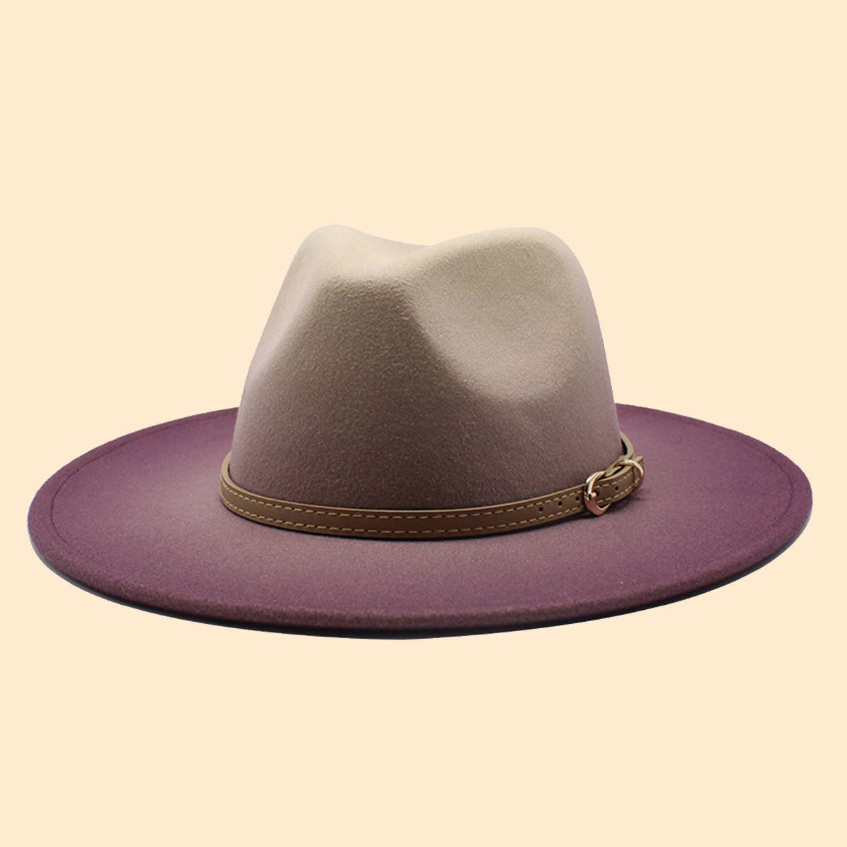 FASHION GRADIENT JAZZ FEDORA_CWAH0806