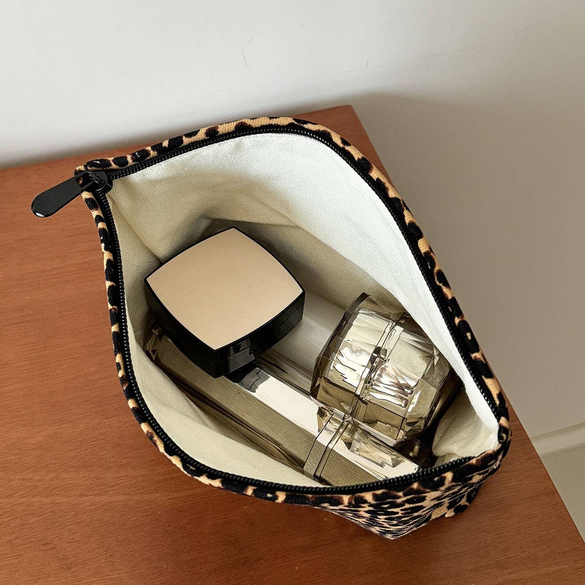 Canvas Tote Makeup Bag Handheld Gift Travel Pouch_Cuab00691