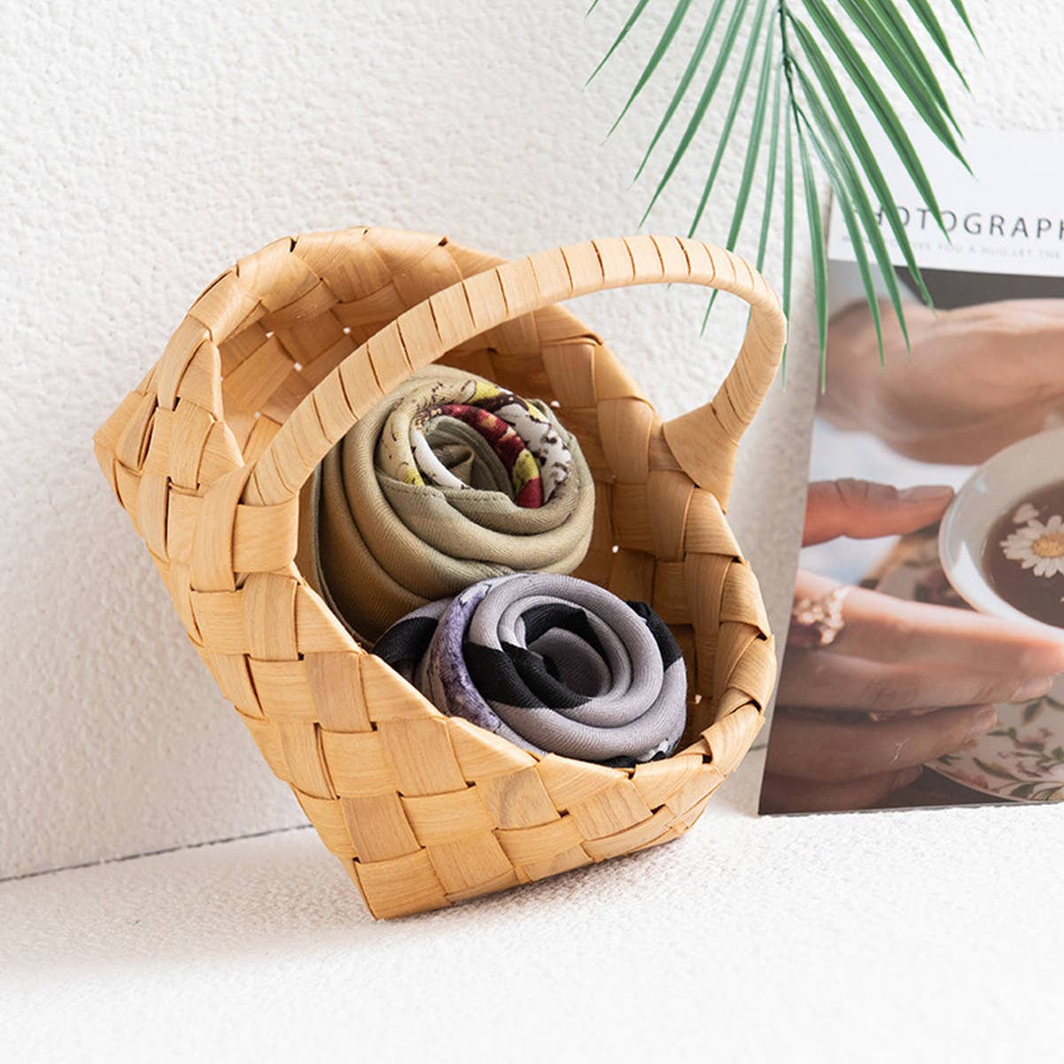 Thermal Shirt Geometric Print Scarf_Cwasc0926