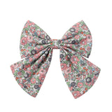 CHILDRENS SIMPLE FLORAL BOW HAIRPIN_CWAHA2366