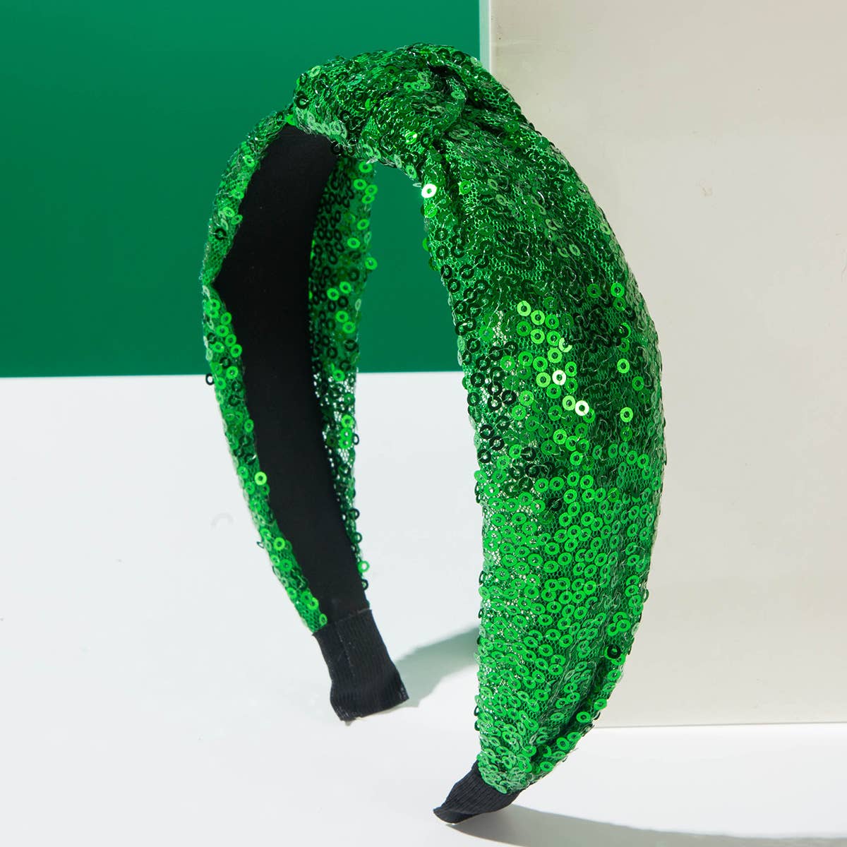 Red Green Xmas Headband Sequin Party Accessory_Cwaje05878