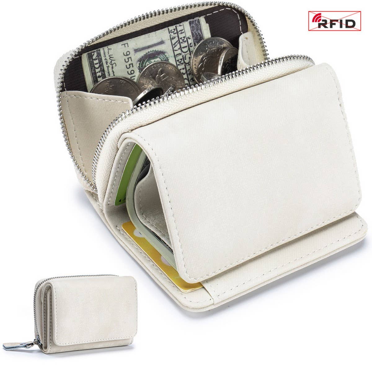 SHORT MULTIFUNCTIONAL LARGE CAPACITY LEATHER WALLET_CWAB3792
