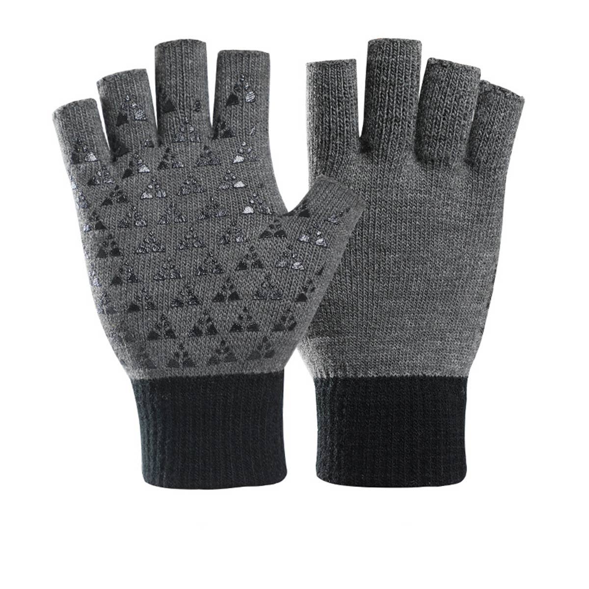 Winter Fingerless Outdoor Warm Gloves_Cwmm1481
