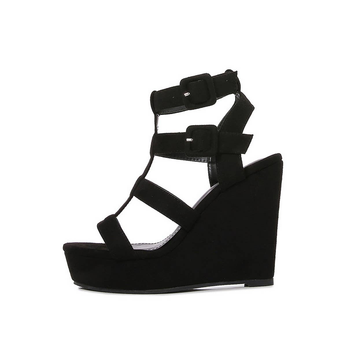 BEAUTIFUL FASHIONABLE PLATFORM WEDGE HIGH HEELS_CWSHH0125