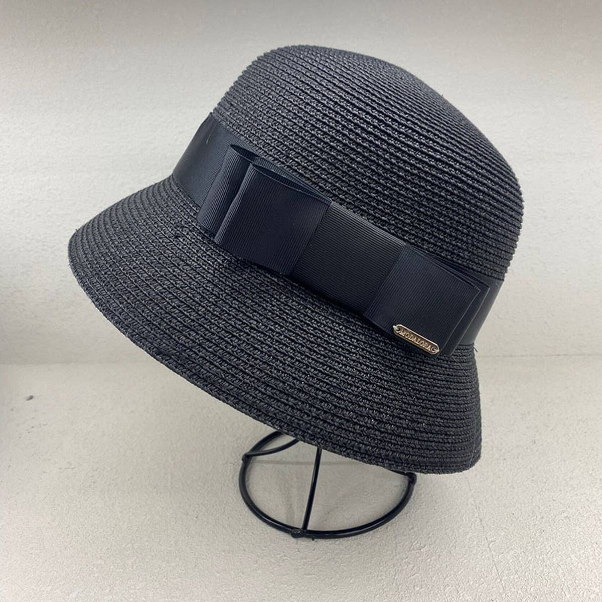 SUMMER VACATION SUN PROTECTION BUTTERFLY STRAW HAT_CWAH3465